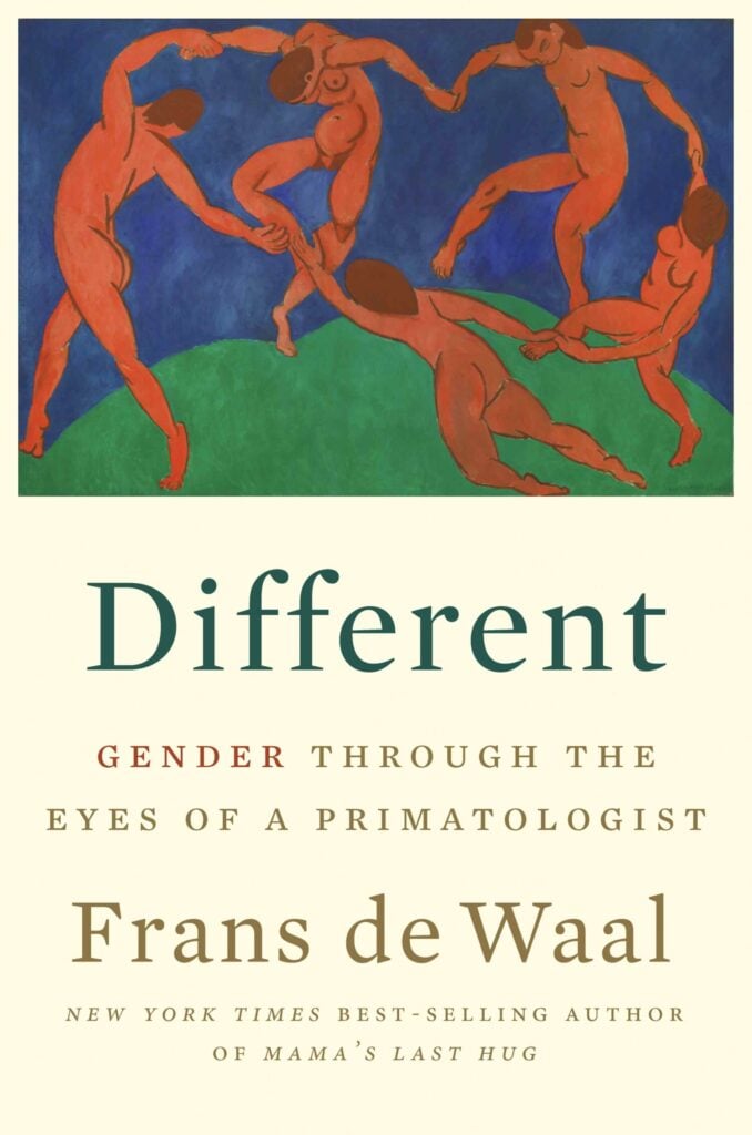 Book cover for Dr. Frans de Waal's book Different: Gender Through the Eyes of a Primatologist